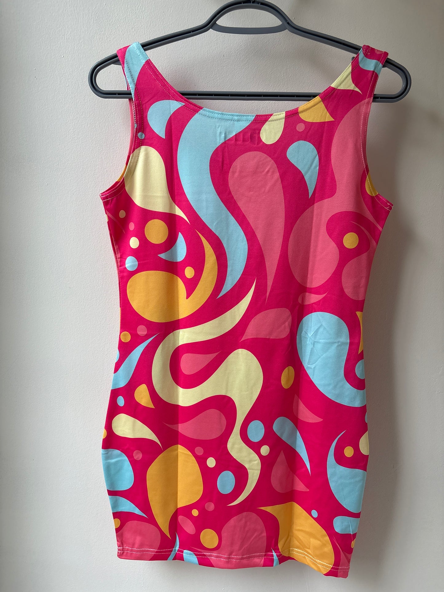 Heart Slim-Fit Tank Top Slip Dress