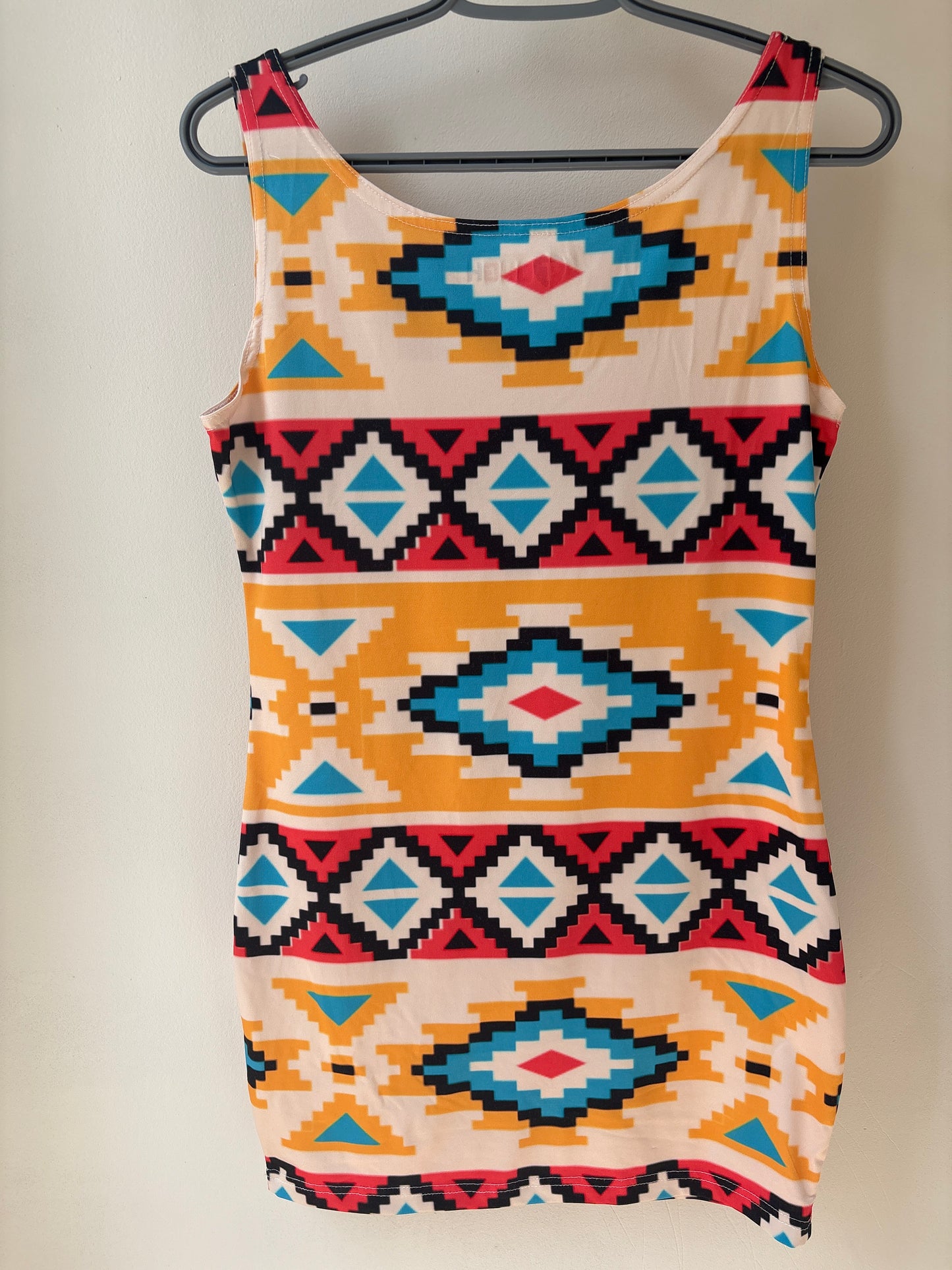 Afrogold Slim-Fit Tank Top Slip Dress
