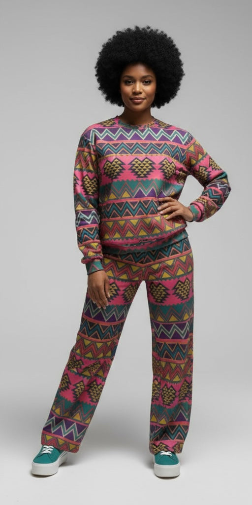 Pinkafro Wide Leg Pants