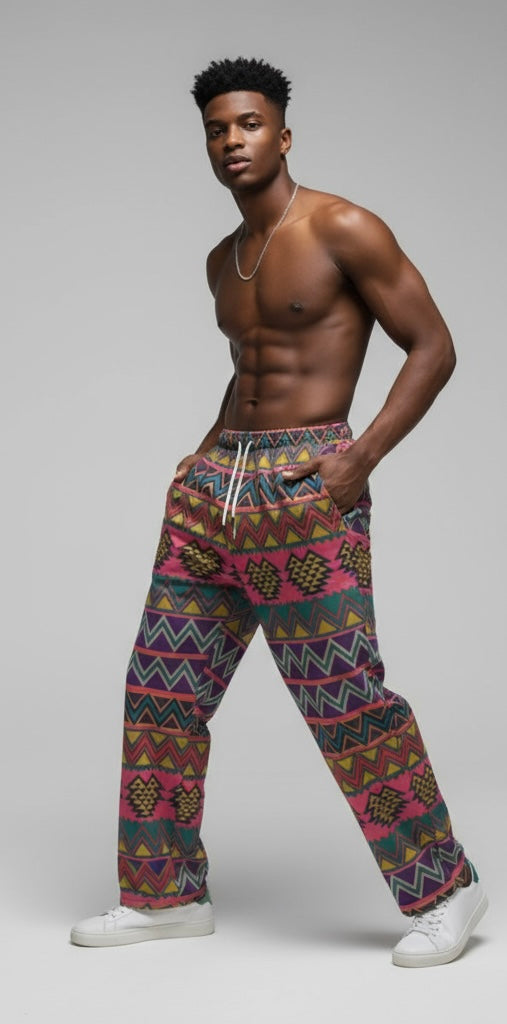 Pinkafro Wide Leg Pants