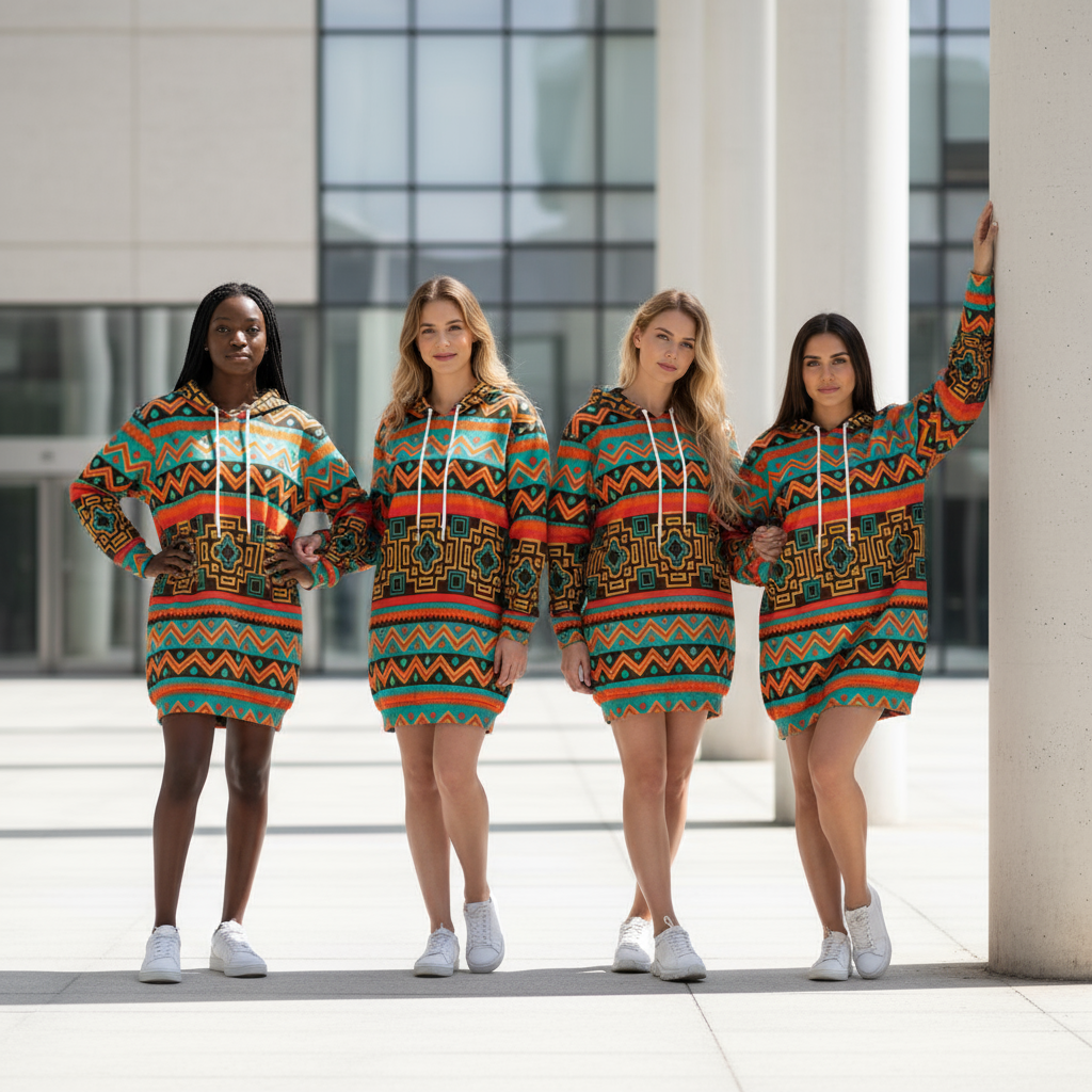 Tafroma Hoodie Dress