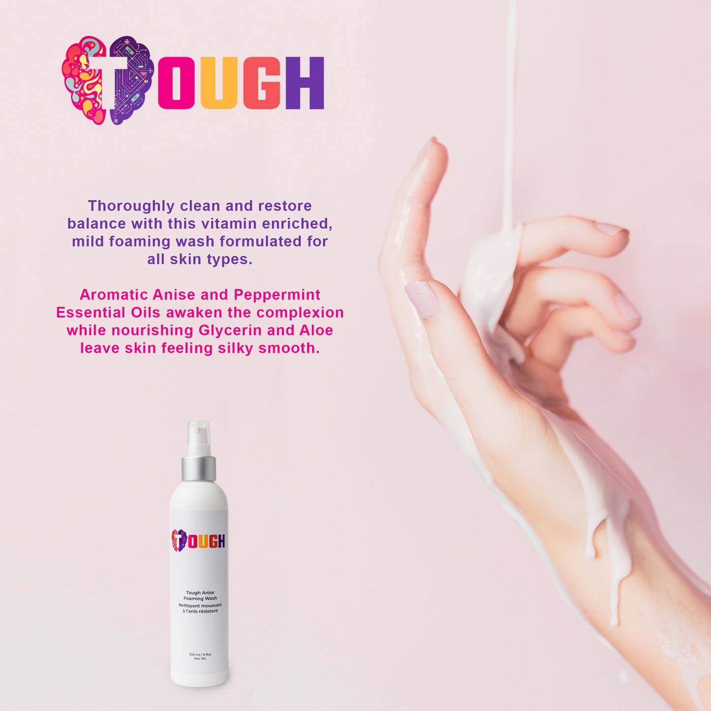 TOUGH ANISE FOAMING WASH