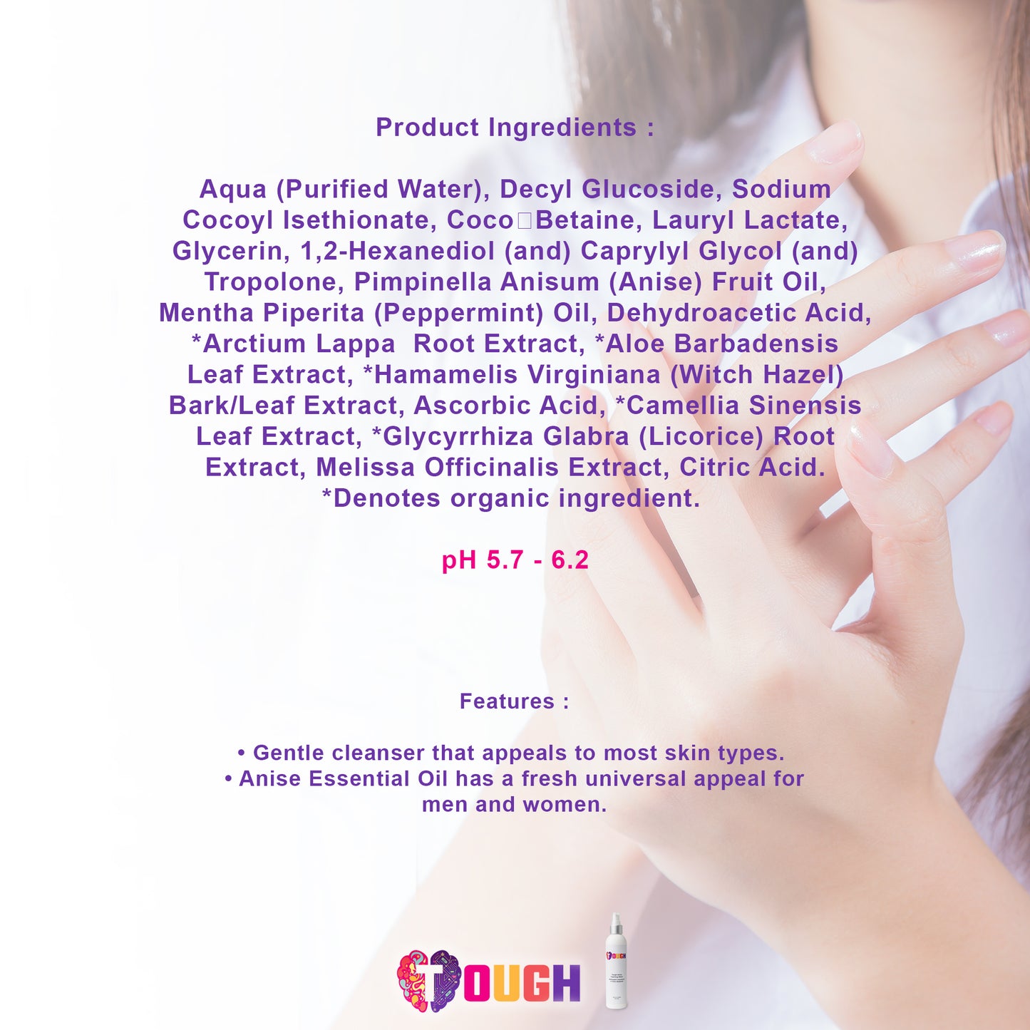 TOUGH ANISE FOAMING WASH