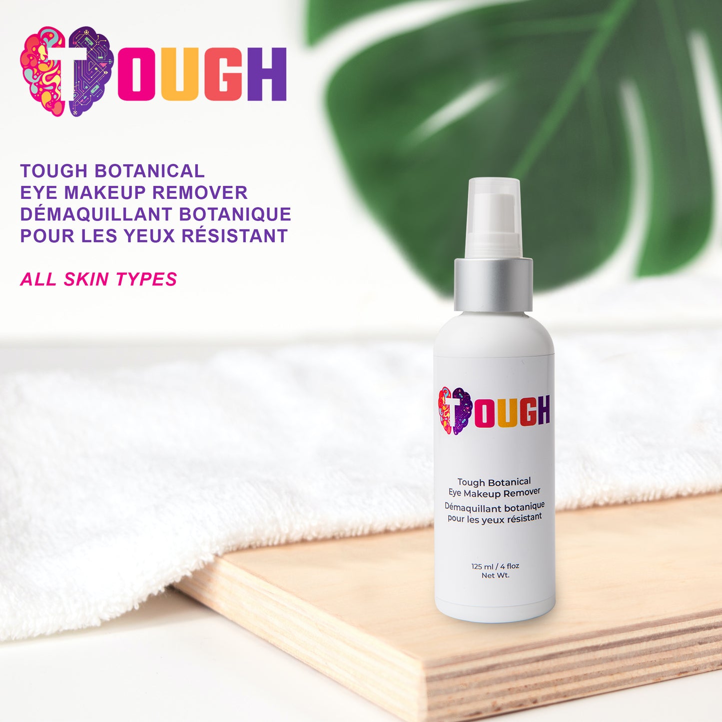 TOUGH BOTANICAL EYE MAKEUP REMOVER