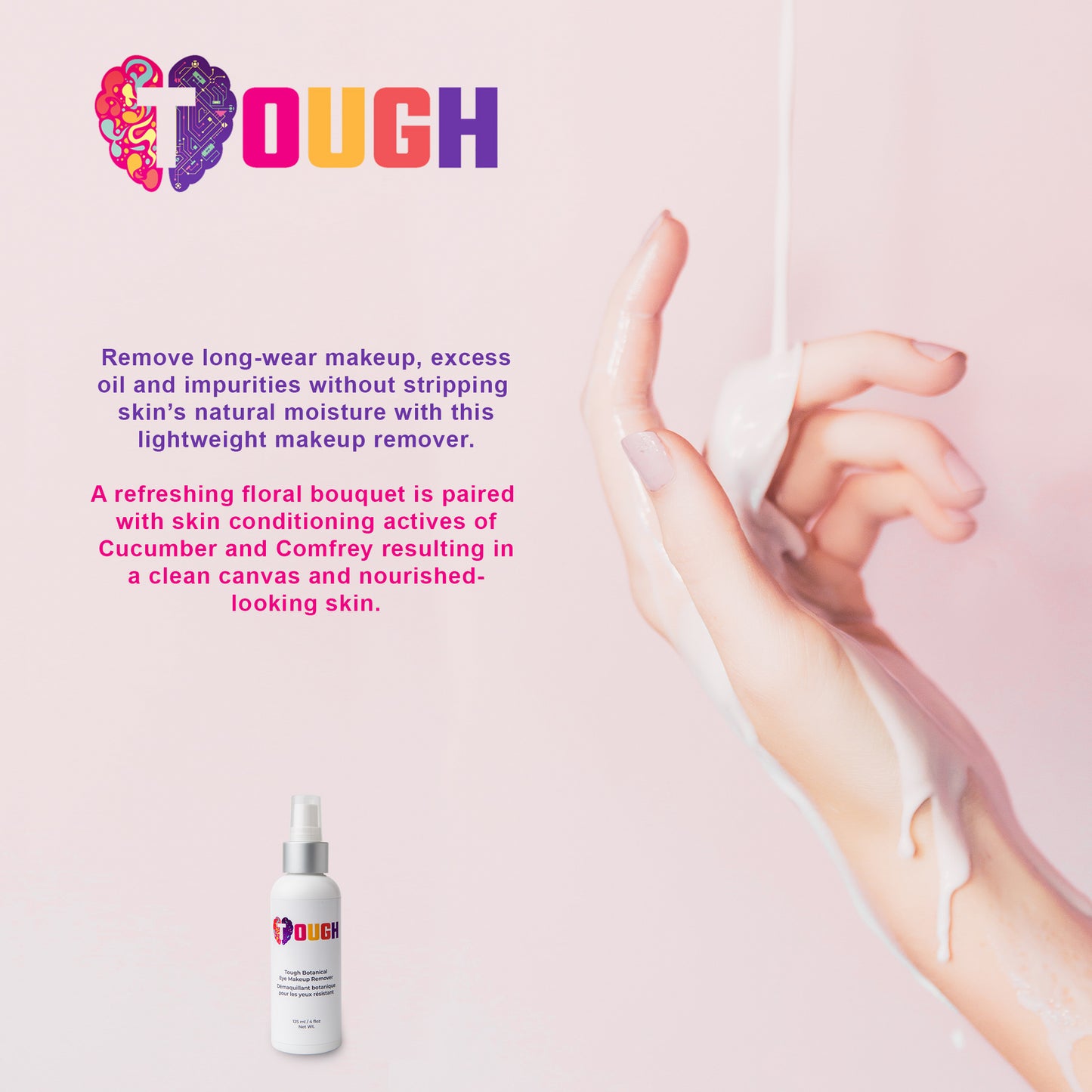 TOUGH BOTANICAL EYE MAKEUP REMOVER
