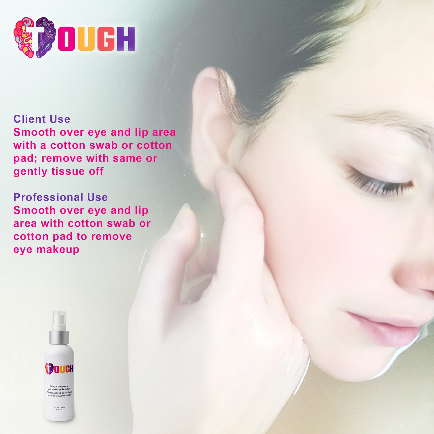 TOUGH BOTANICAL EYE MAKEUP REMOVER