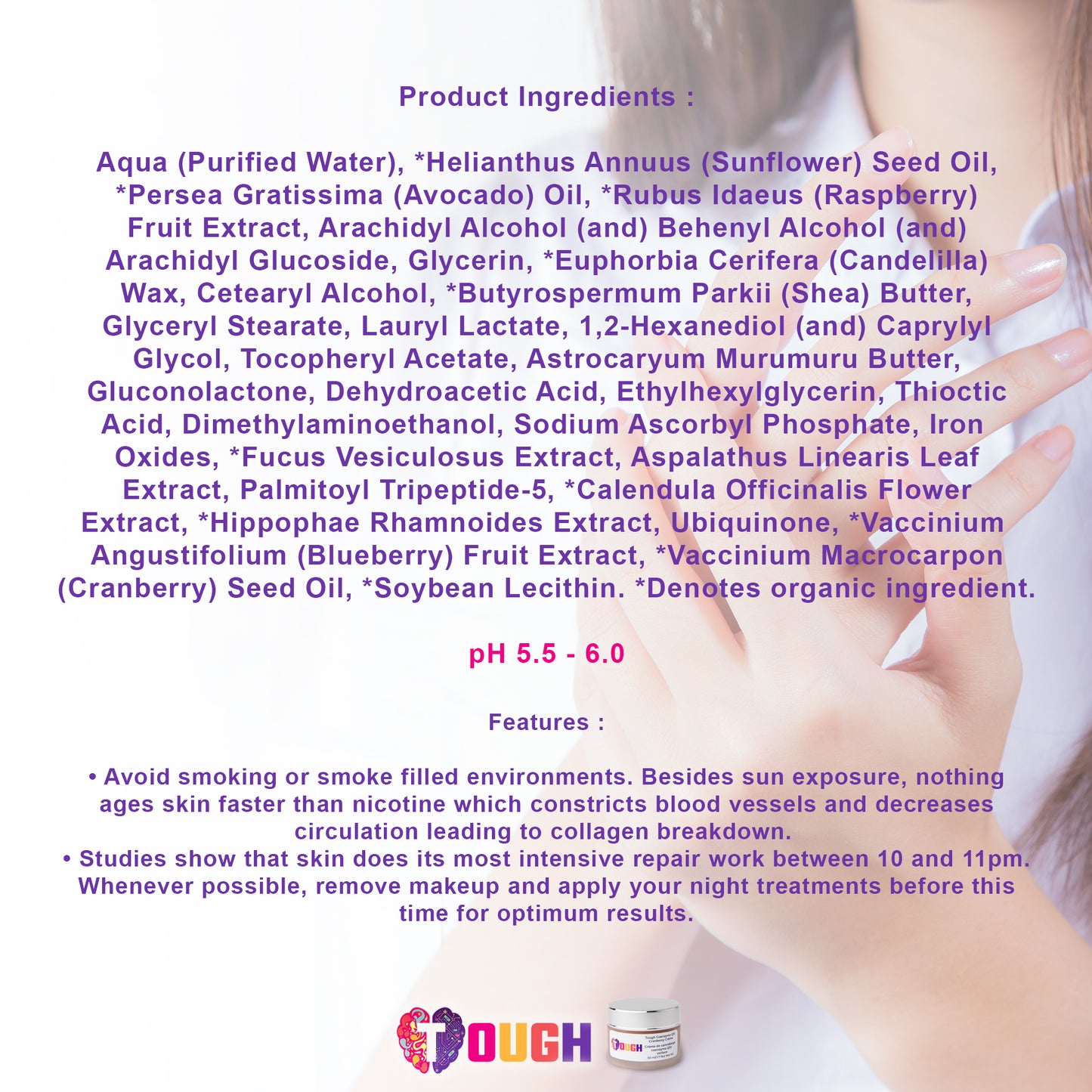 TOUGH COENZYME Q10 CRANBERRY CRÈME
