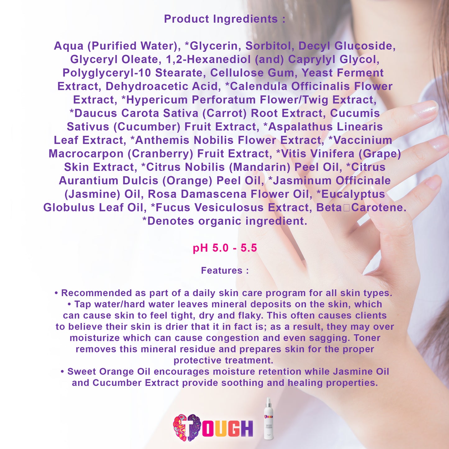 TOUGH MANDARIN BALANCING TONER