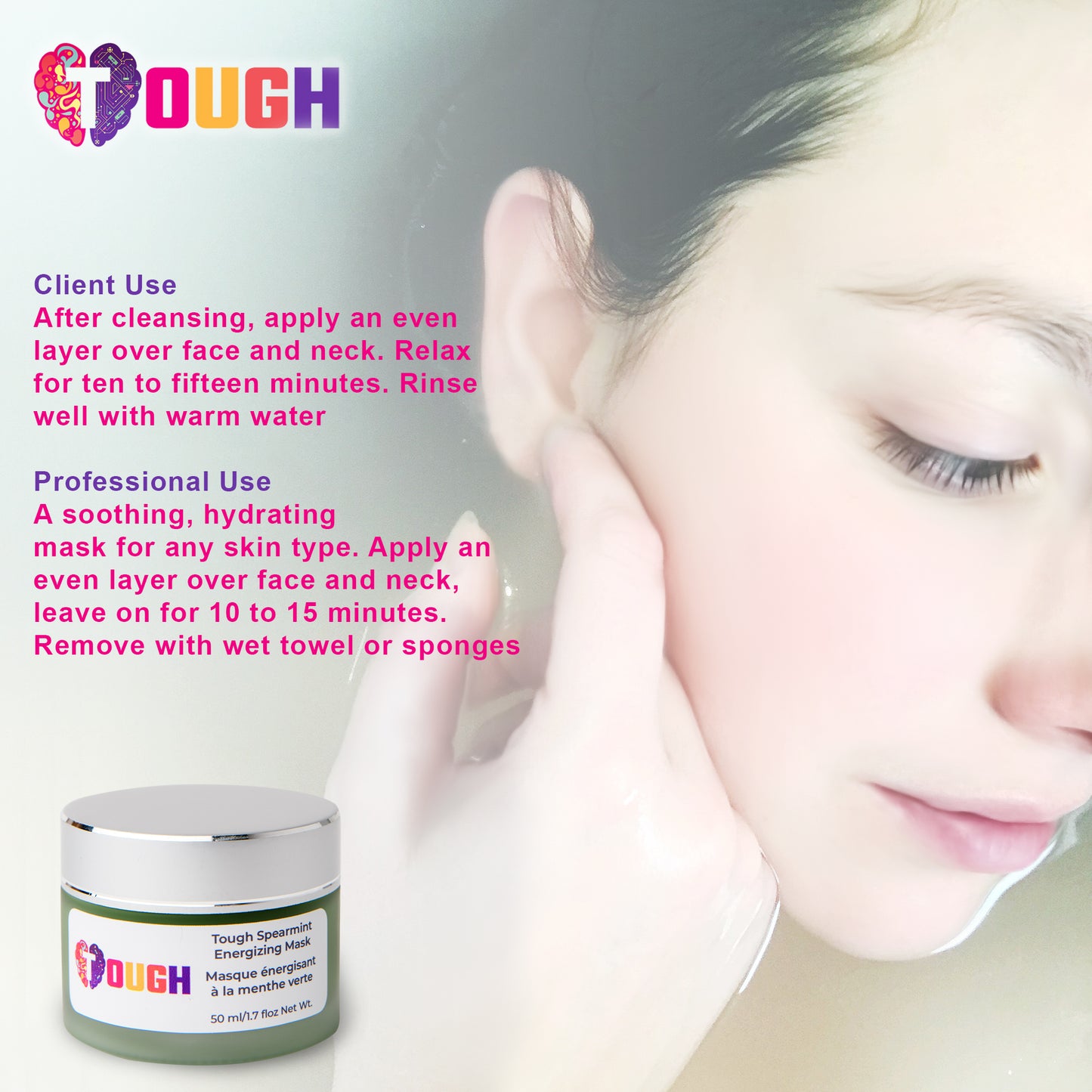 TOUGH SPEARMINT ENERGIZING MASK