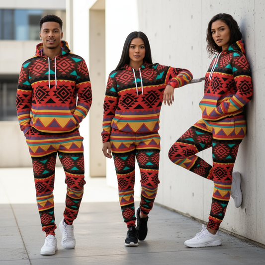 Afroranje Hoodie Set