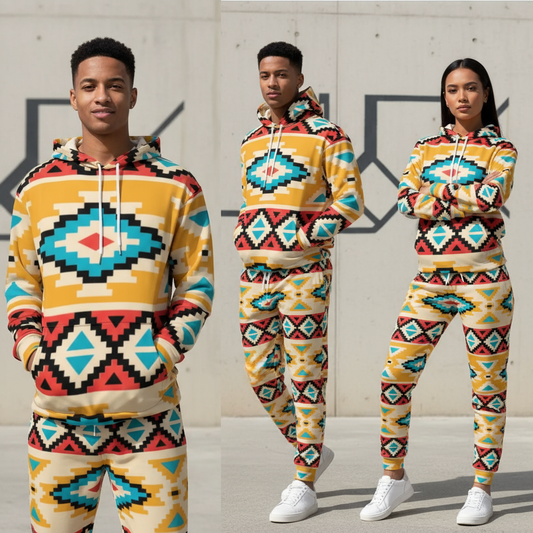 Afrogold Hoodie Set
