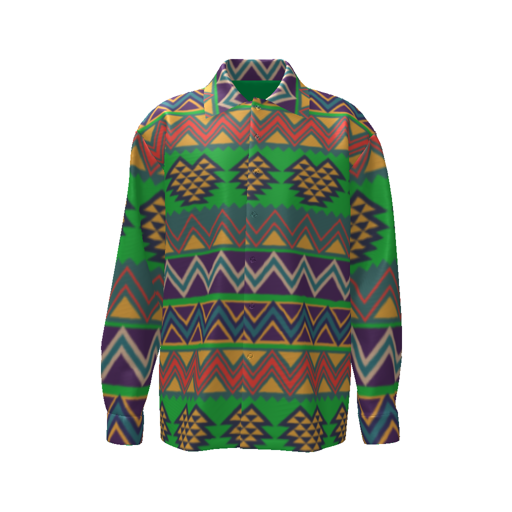 Afro-neon Long Sleeve Shirt